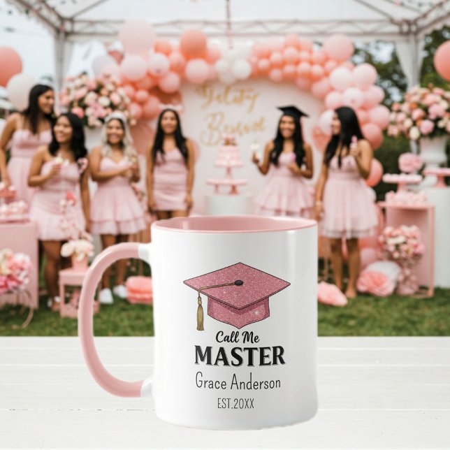 Caneca Call me Master - Customizable Cup - Graduation  (Criador carregado)