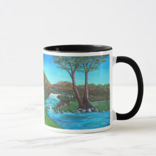 Caneca calma do córrego