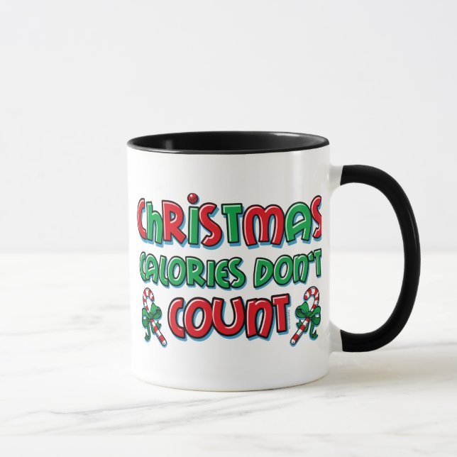 Caneca Calorias do Natal (Direita)