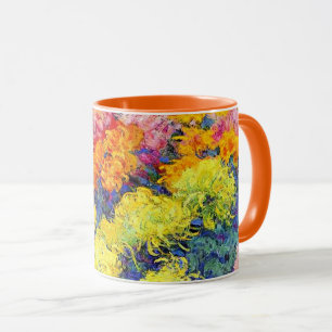 Caneca Cama de Chrysanthemums por Monet