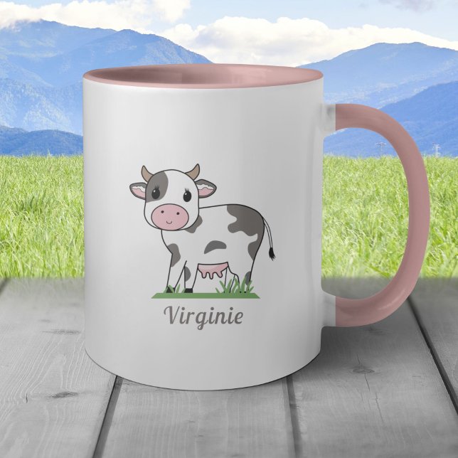 Caneca Cama de Vaca (Cute Cow Mug)