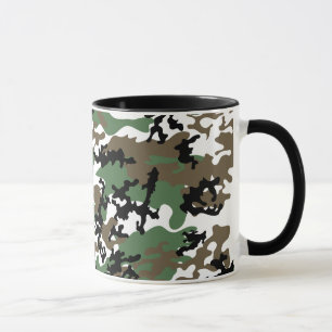 Caneca Cama de Vidro da Selva de Concreto
