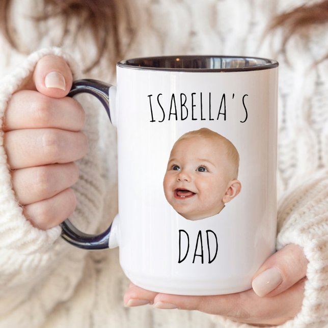 Caneca Cama Personalizada De Rosto De Bebê, Foto De Bebê  (Criador carregado)
