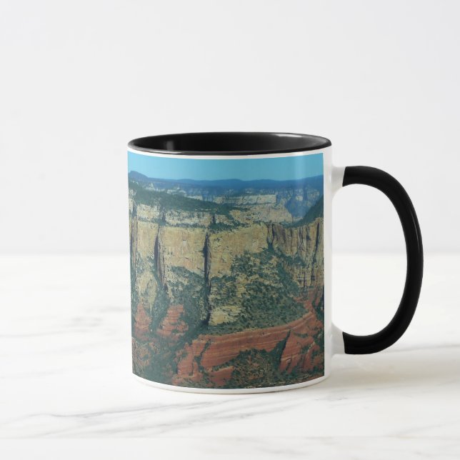 Caneca Camadas de Rochas Vermelhas em Sedona Arizona (Direita)