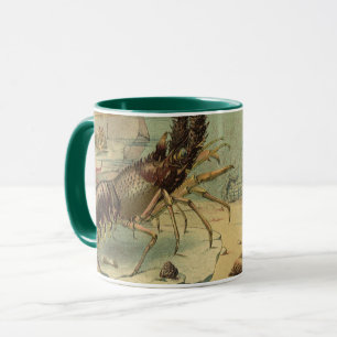 Caneca Camarão, Vida Marinha Subaquática, Animais Marinho