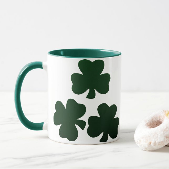 Caneca Camarões verdes escuros (Com Donut)