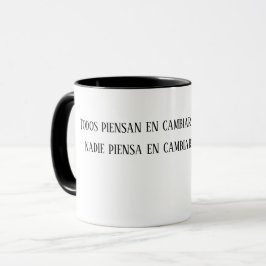 Caneca Cambiarse a sí mismo