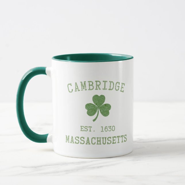Caneca Cambridge MA Irlandês (Esquerda)