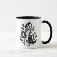 Cameo Bloom - Preto e Branco
