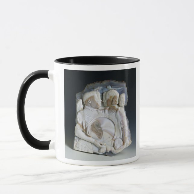 Caneca Cameo que descreve Cosimo de Medici (1519-74) e (Esquerda)