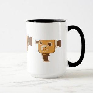 Caneca Câmera de filme da cineasta