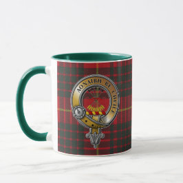 Caneca Cameron Tartan & Crachá