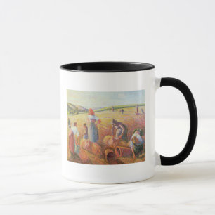 Caneca Camille Pissarro   os Gleaners, 1889