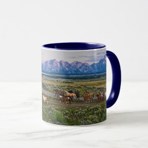 Caneca Caminhada dos cavalos