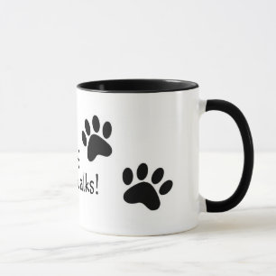Caneca caminhadas do woof!