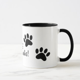 Caneca caminhadas do woof!