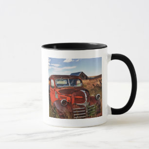 Caneca Caminhão alaranjado de oxidação de Dodge com