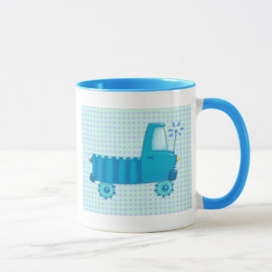 Caneca Caminhão azul