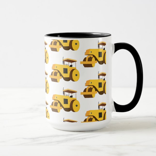 Caneca Caminhão de Construção do Cilindro Rodoviário (Direita)