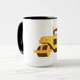 Caneca Caminhão de Construção do Cilindro Rodoviário