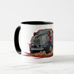 Caneca Caminhão de desenho animado