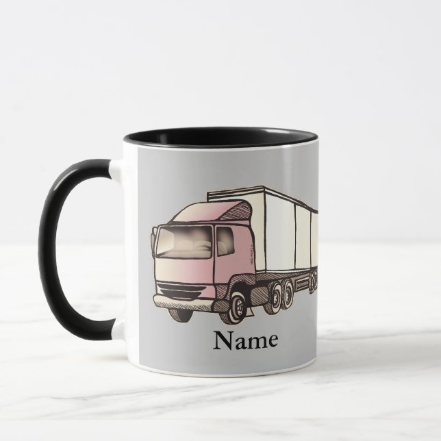 Caneca Caminhão de Grande Porte (Esquerda)