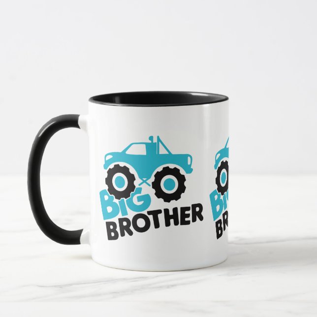 Caneca Caminhão Monstro Irmão Mais Velho (Esquerda)