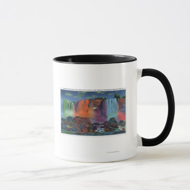 Caneca Caminhar até a Caverna dos Ventos à Noite (Direita)