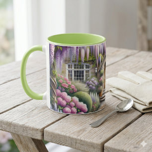 Caneca Caminho Caprichoso de Jardim de Casa de Campo