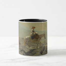 Caneca Caminho da ponte, Montanhas brancas (Winslow Homer