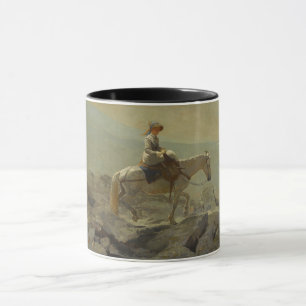 Caneca Caminho da ponte, Montanhas brancas (Winslow Homer
