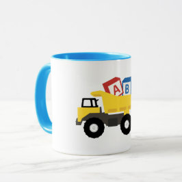 Caneca Caminhões de Construção de Caminhões ABC