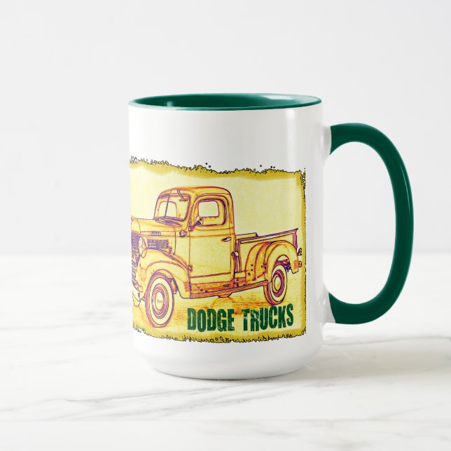 CANECA CAMINHÕES DE DODGE (Direita)