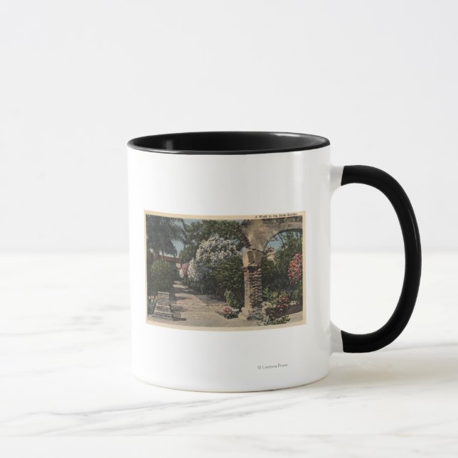 Caneca Caminhos do Jardim da Missão de Paciência (Direita)