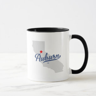 Caneca Camisa castanha-aloirada de Califórnia CA