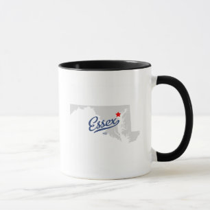 Caneca Camisa da DM de Essex Maryland