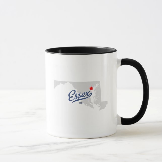 Caneca Camisa da DM de Essex Maryland (Direita)