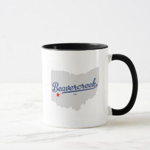 Caneca Camisa de Beavercreek Ohio OH
