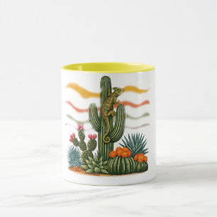 Caneca Camisa de Cacto do Deserto, Camiseta de Cacto do S