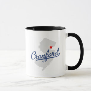 Caneca Camisa de Cranford New-jersey NJ