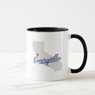Caneca Camisa de Emeryville Califórnia CA