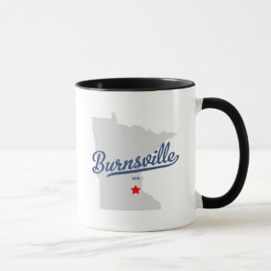 Caneca Camisa do manganês de Burnsville Minnesota