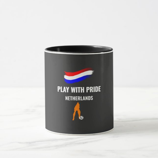 Caneca Camisa do Orgulho do Futebol da Holanda 2026 (Centro)
