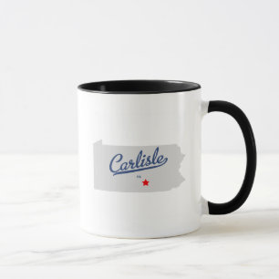 Caneca Camisa do PA de Carlisle Pensilvânia