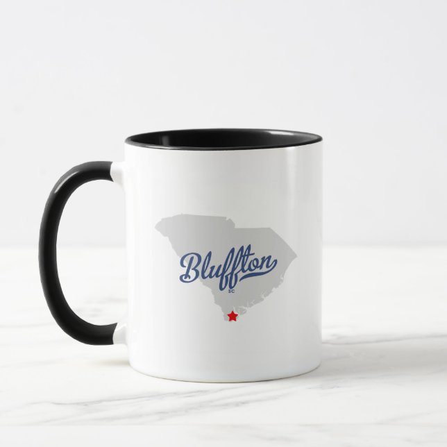 Caneca Camisa do SC de Bluffton South Carolina (Esquerda)