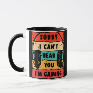 Caneca Camisa Engraçada de Jogadores para Jovens Jovens J