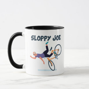 Caneca Camisa engraçada Sloppy Joe Biden Camisa engraçada