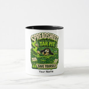 Caneca Camisa Personalizada Divertida Armadilha de Planil