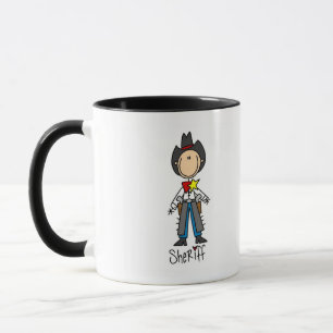 Caneca Camisas e Presentes do Xerife Cowboy