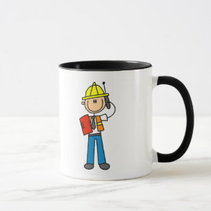 Caneca Camisas e Presentes para Encarregado de Construção